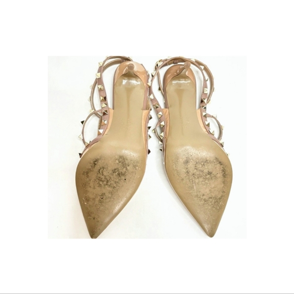 ✨️KAITLYN PAN Studded Heels Sz10 EUC - Picture 5 of 7